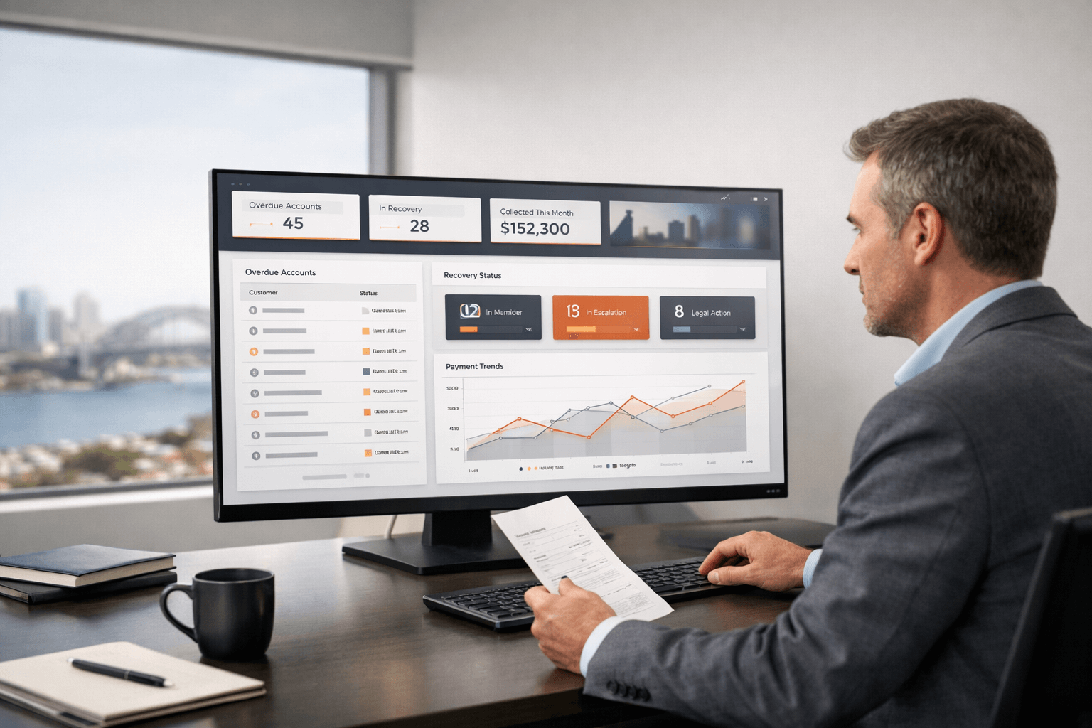 UCC Collect dashboard interface preview